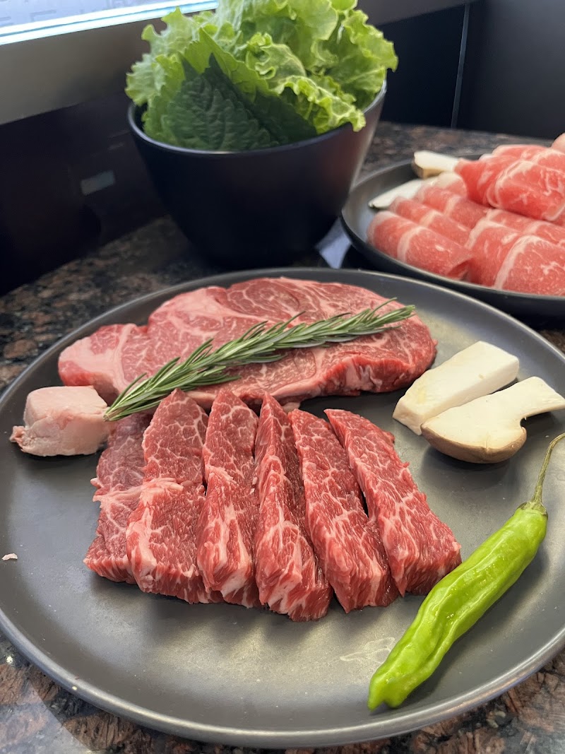 Wooga Korean BBQ food