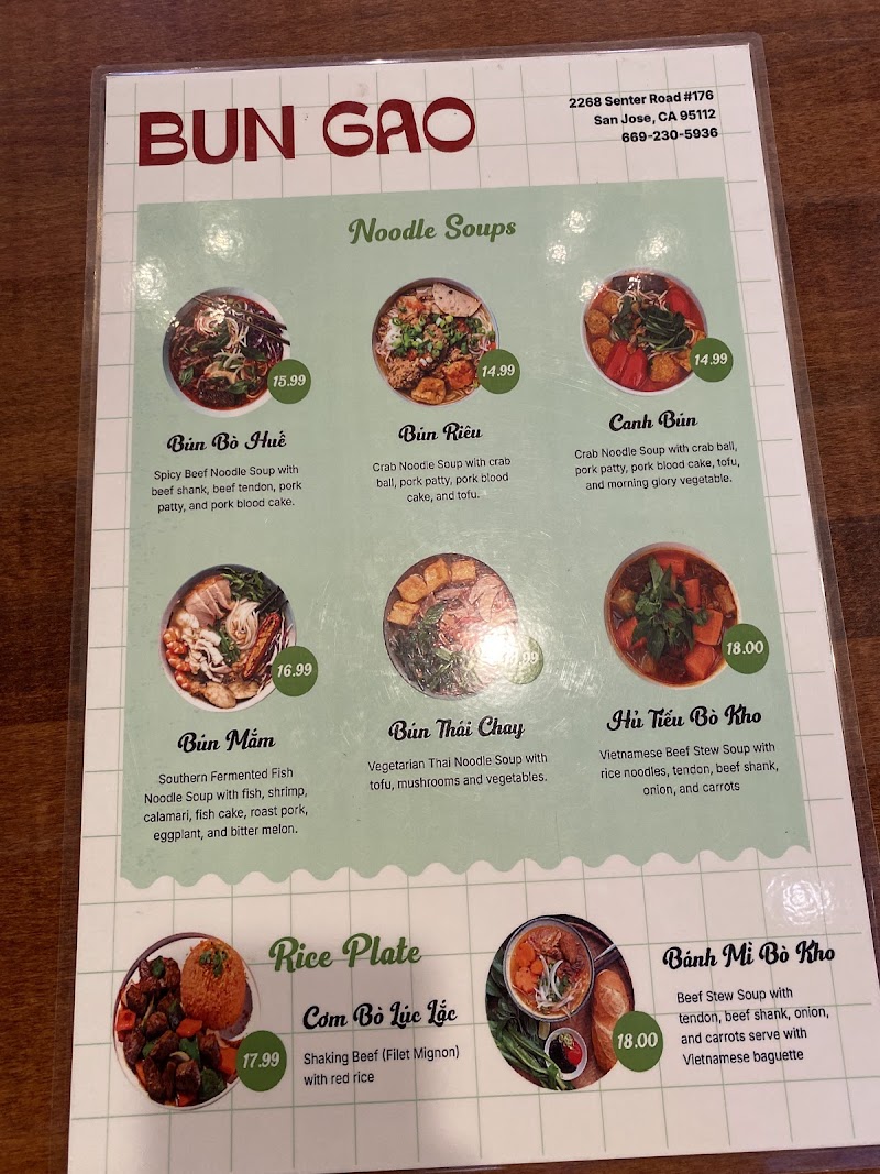 Bun Gao Restaurant interior