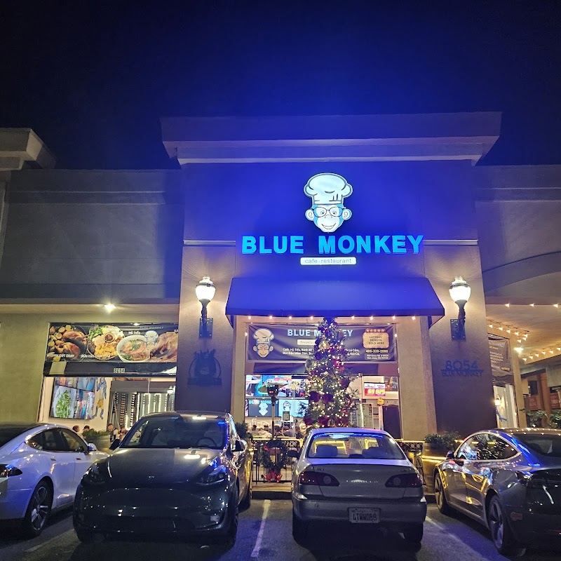 Blue Monkey Cafe & Restaurant interior