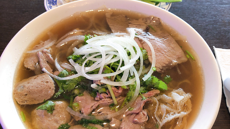 Bowl of Pho food