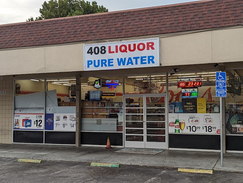 408 Liquor & 408 Boba exterior