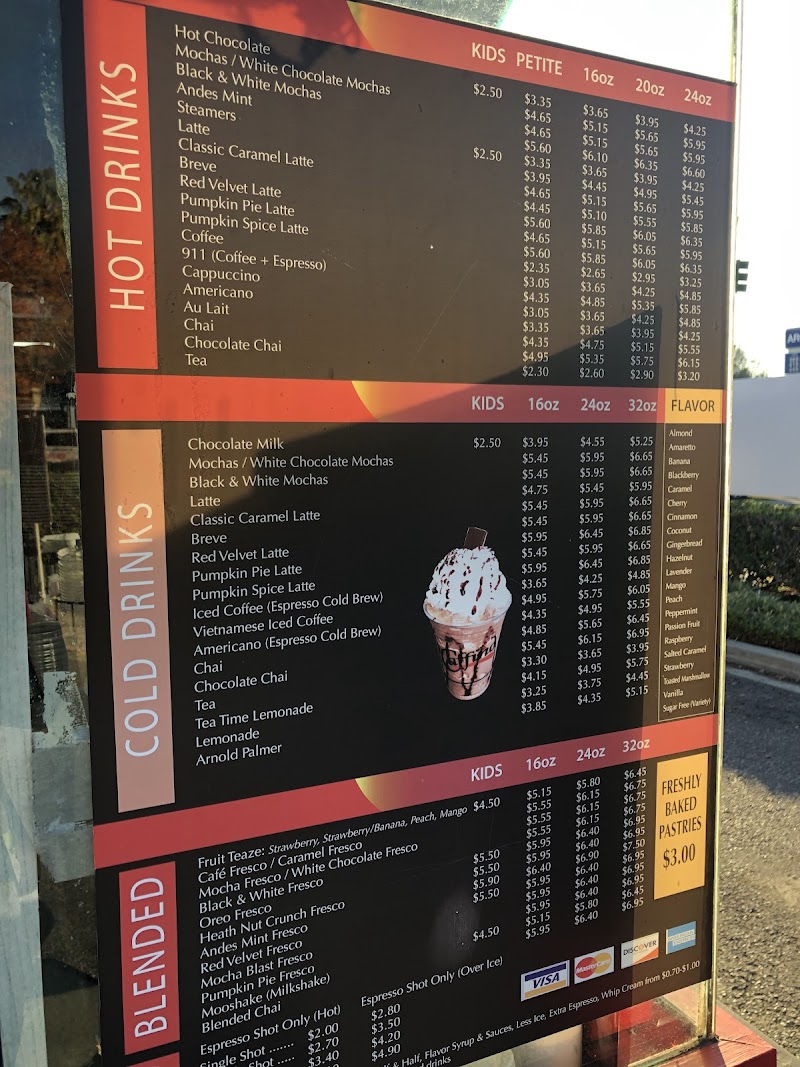 Caffino Drive-Thru Espresso. food