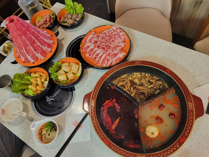 Tian Fu Xiang HotPot food