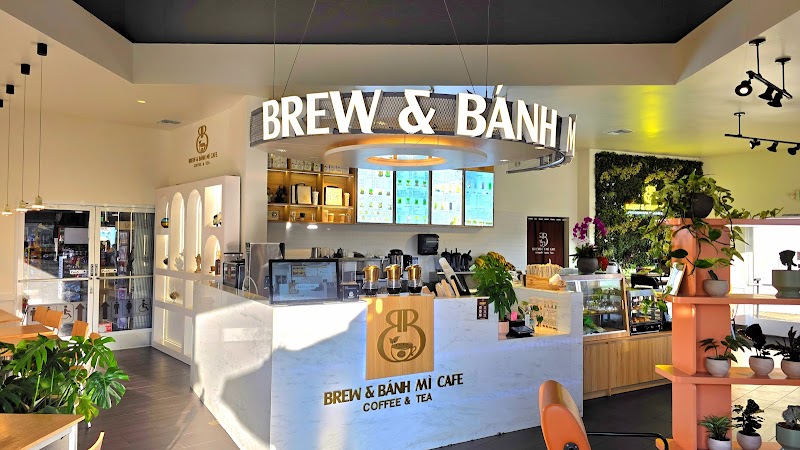 Brew & Banh Mi Cafe interior