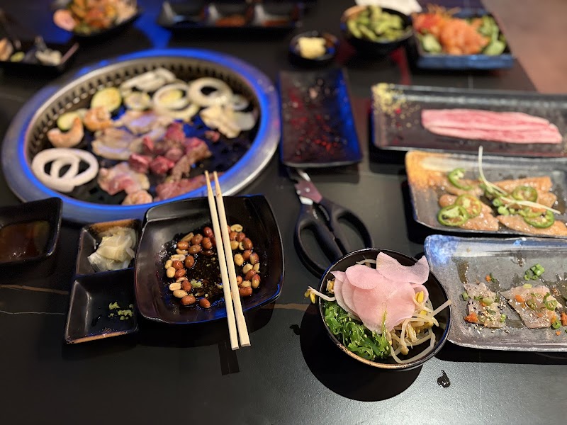 牛浪人 Wagyu Grill AYCE Barbeque, Sushi & Bar food