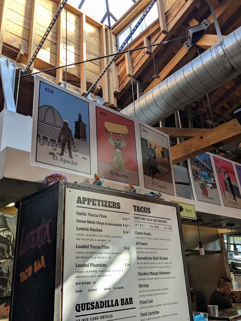 Lotería Taco Bar interior