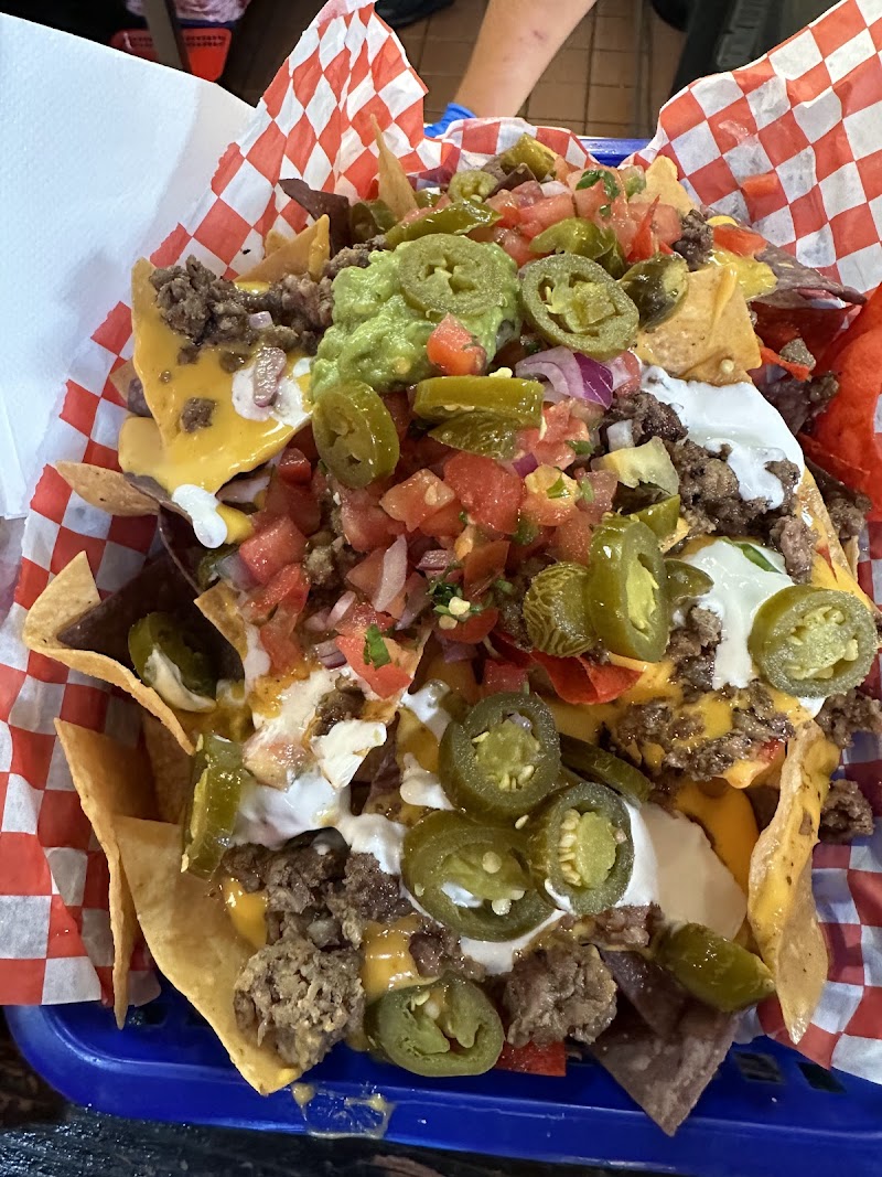 Lotería Taco Bar food