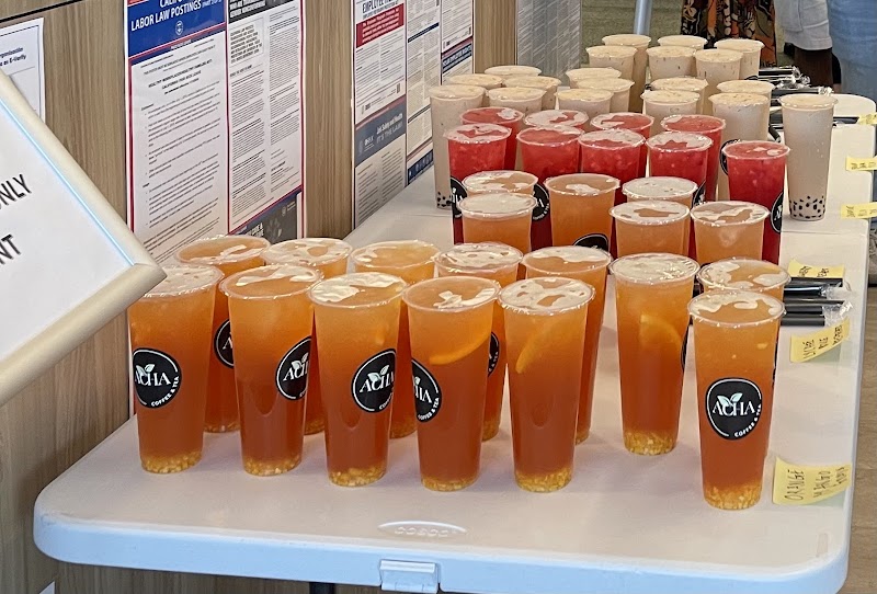 Acha Coffee and Tea food