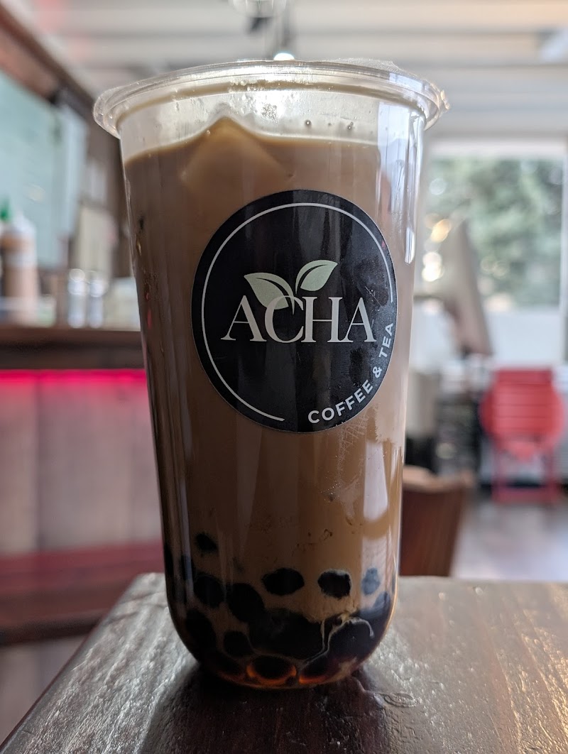 Acha Coffee and Tea food