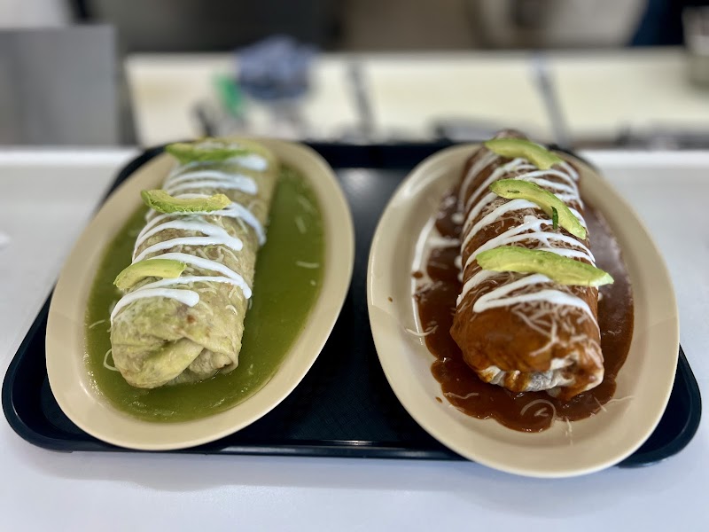 Taqueria Papa nacho’s food