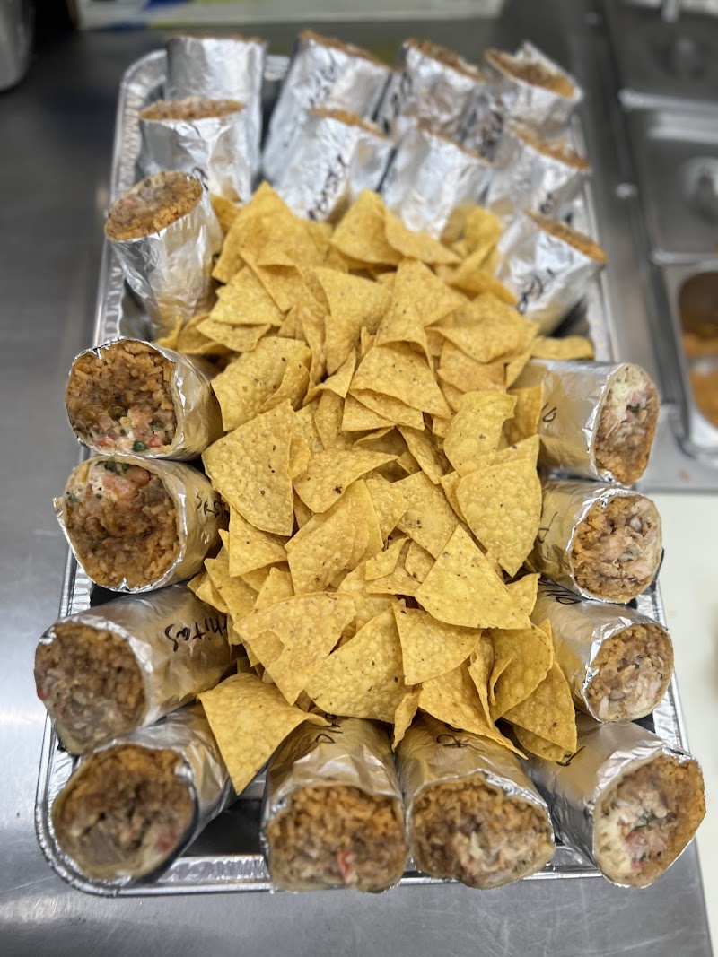 Taqueria Papa nacho’s food